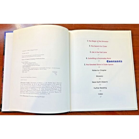 Weird Wacky Science Killer Asteroids by Margaret Poynter Hardcover Book - Picture 2 of 4